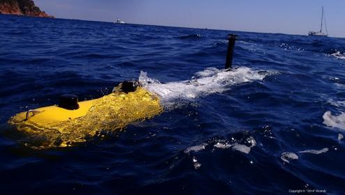 The study tests were carried out with the AUV Sparus II in the port of Sant Feliu de Guíxols, in the Baix Empordà, and in Monterey Bay (California) / VICOROB.