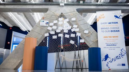 The ICM representation played a leading role in the 'EU Ocean Days'.