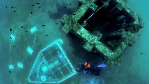  Underwater stations like the ones in the photograph will allow the collection of valuable information / OBSEA.