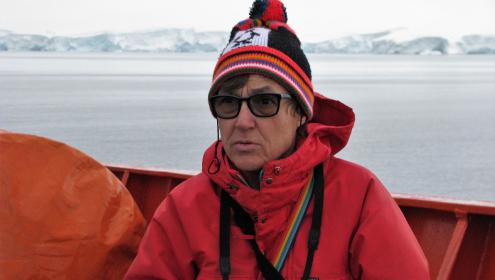 Estrada's research focuses on the study of the distribution and dynamics of phytoplankton communities / ICM-CSIC.