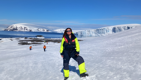 Researcher Marta Umbert has dedicated her career to improving the understanding of polar dynamics in the context of climate change / ICM-CSIC.