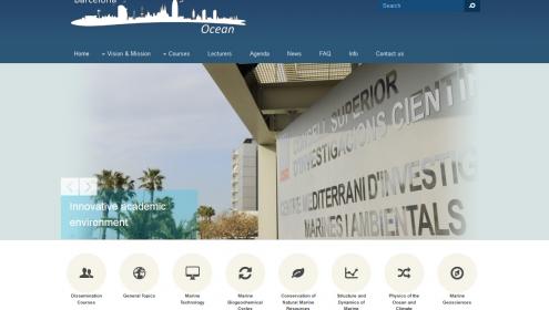 Barcelona Ocean, an educational initiative granting highly specialized courses on all fields related to the Marine Sciences