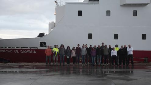 Comença la campanya INSIGHT a bord del vaixell Sarmiento de Gamboa
