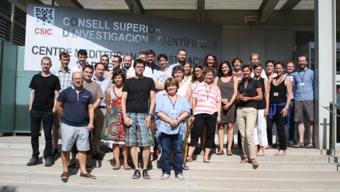 Foto de grup dels assistents al seminari