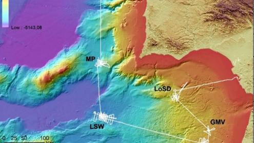 Cartografiades en alta resolució les estructures geològiques del Golf de Cadis