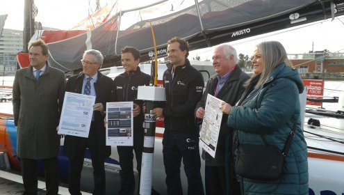 The ICM and the boats taking part of the Barcelona World Race 2014/15 collaborate in several scientific projects.